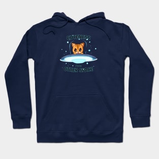 Orange cat cuteness from other space Hoodie